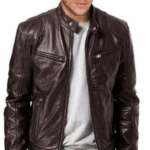 2020 Autumn New Men's Casual Fashion Stand Collar